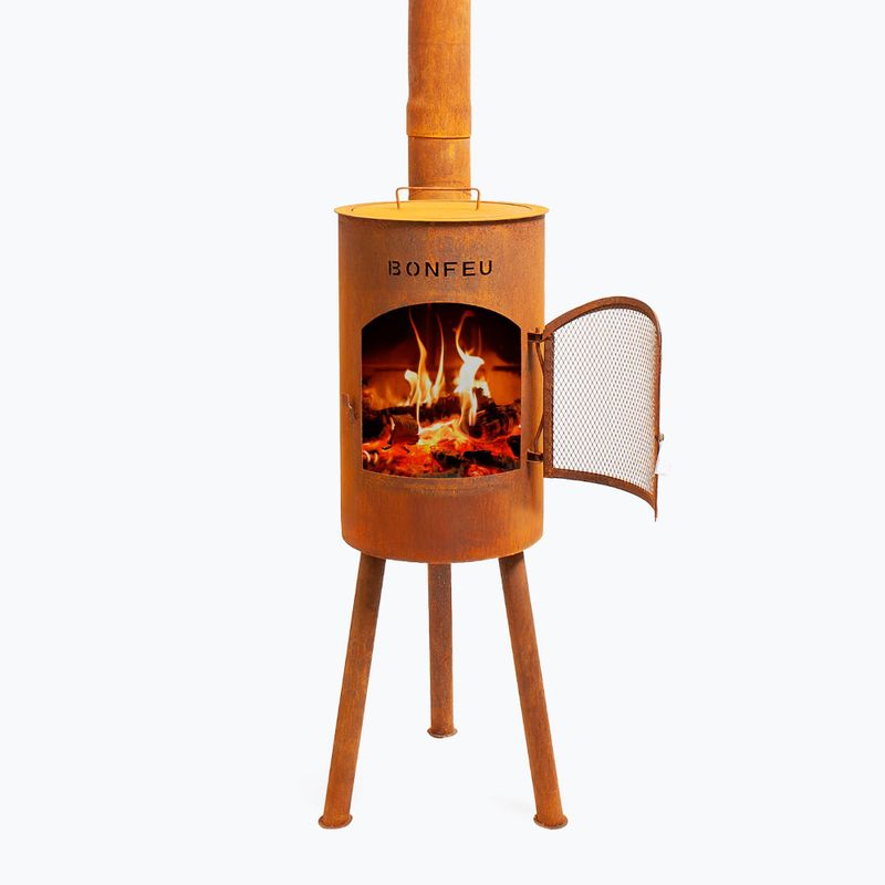 Outdoor fireplace BonFeu BonGiano SP corten 2