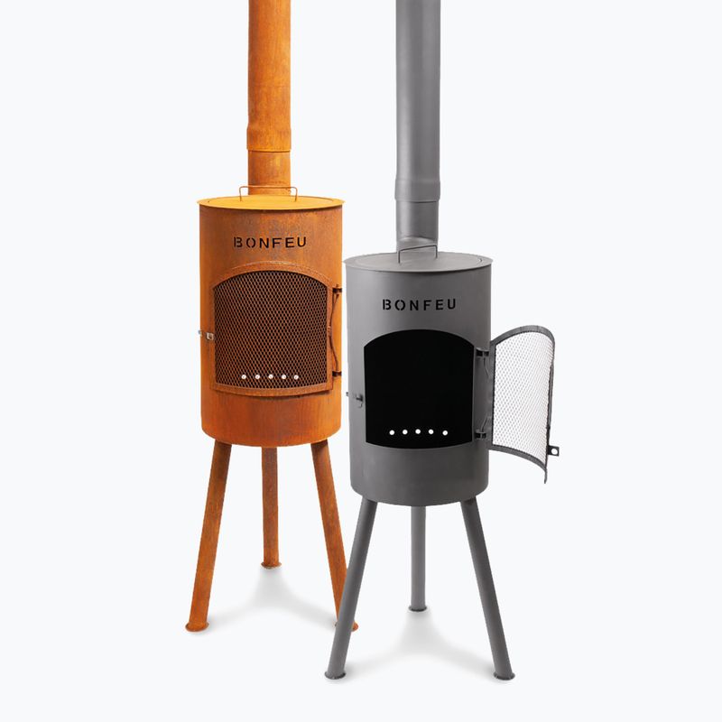 Outdoor fireplace BonFeu BonGiano SP corten 4