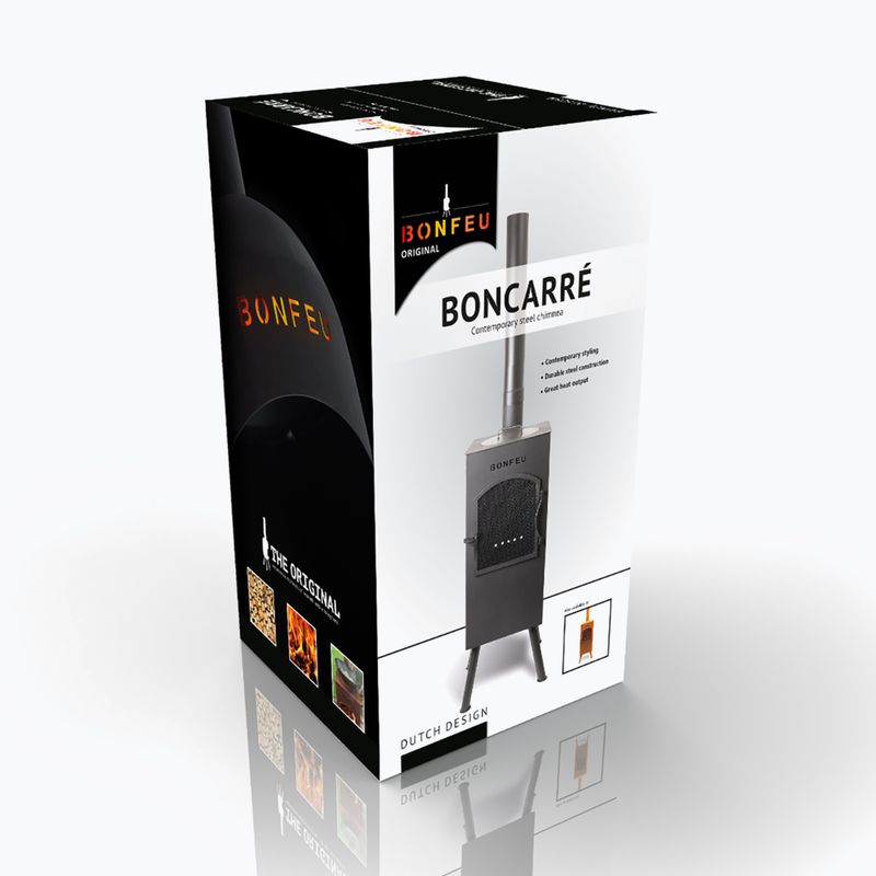 Outdoor fireplace BonFeu BonCarré corten 6