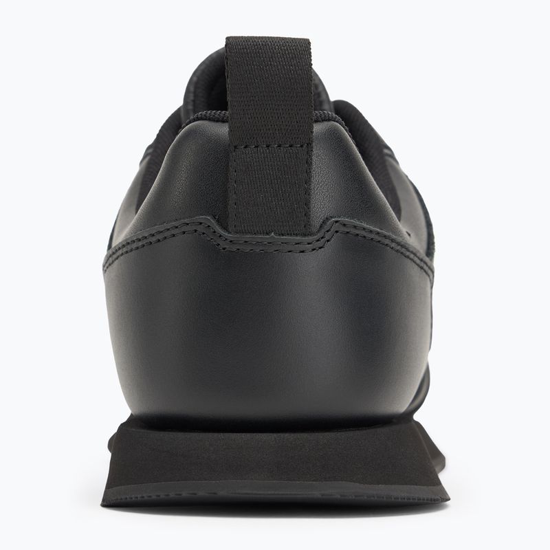 Calvin Klein men's shoes HM0HM01897 Low Prof Runn Laceup Tape Triple Black 6