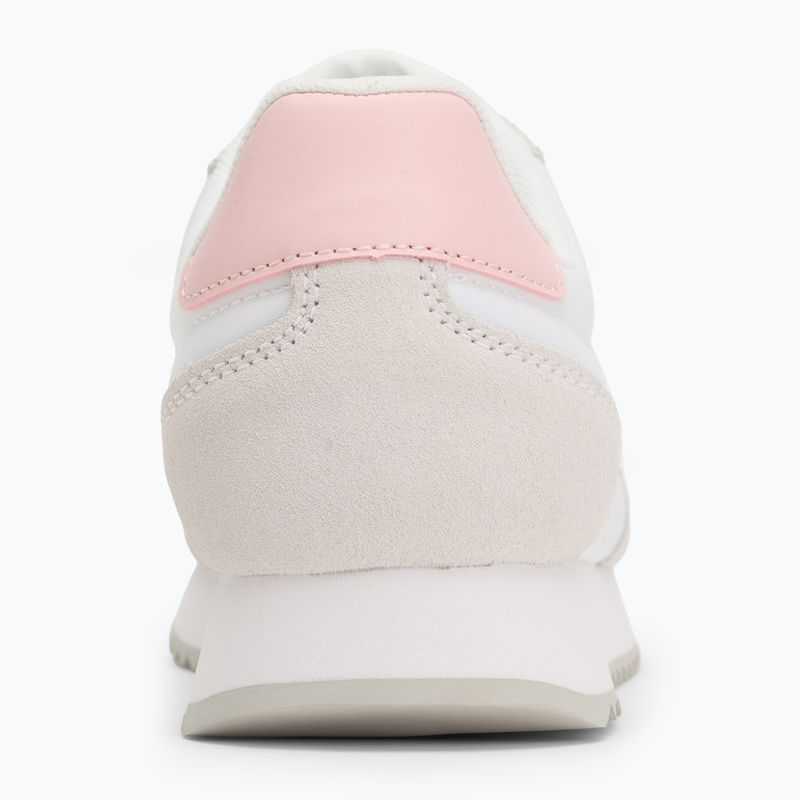 Calvin Klein Women's Shoes YW0YW01828 Caleup Mg Nylon Mix Bright White/Sweet Pink 6