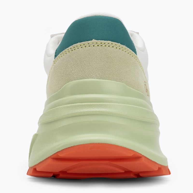 Calvin Klein women's shoes YW0YW01852 Hike Runner Mg Nylon Mix bright white/oyster mushwroom 6