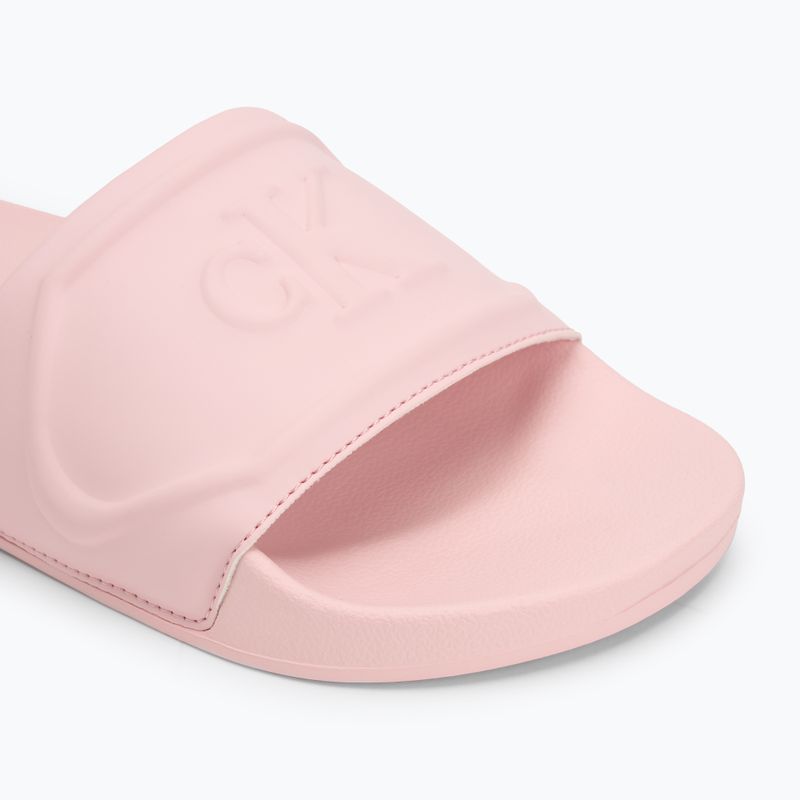 Calvin Klein women's flip-flops YW0YW01879 Pu Hf Mg sweet pink 7