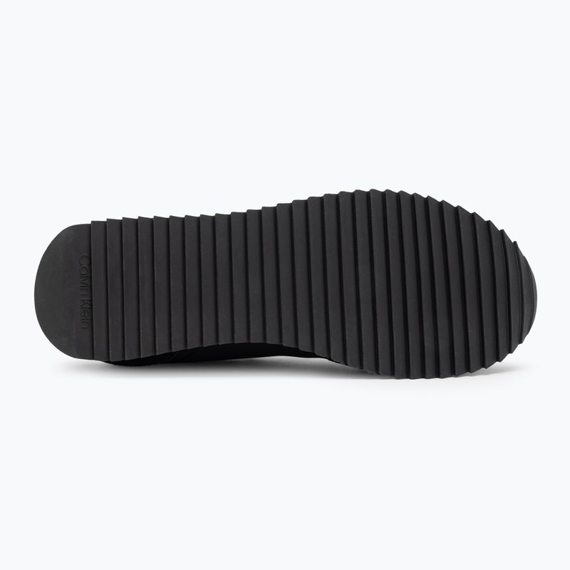 Calvin Klein women's shoes YW0YW01828 Caleup Mg Nylon Mix Black/Bright White 4