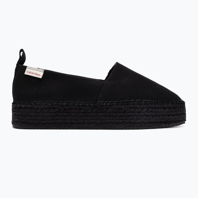 Women's espadrilles Calvin Klein YW0YW01871 Platform ML CS ck black 2