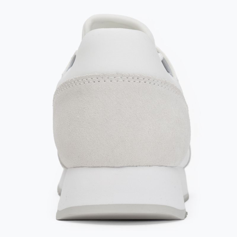 Calvin Klein men's shoes YM0YM01326 Retro Runner Sock Lace Up Ny-Su Bright White/Black 6