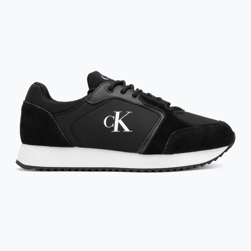 Men's shoes Calvin Klein YM0YM01326 Retro Runner Sock Lace Up Ny-Su Calvin Navy/Bright White/Gum 2
