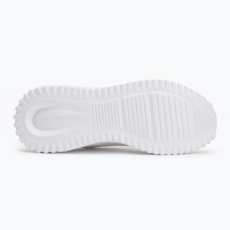 Calvin Klein men's shoes YM0YM01285 Hike Runner Mix Mesh Bright White/Moonstruck/Tandoori 4