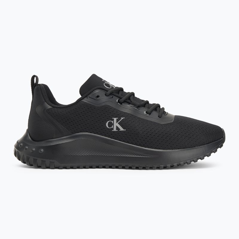Calvin Klein men's shoes YM0YM01285 Hike Runner Mix Mesh Triple Black 2
