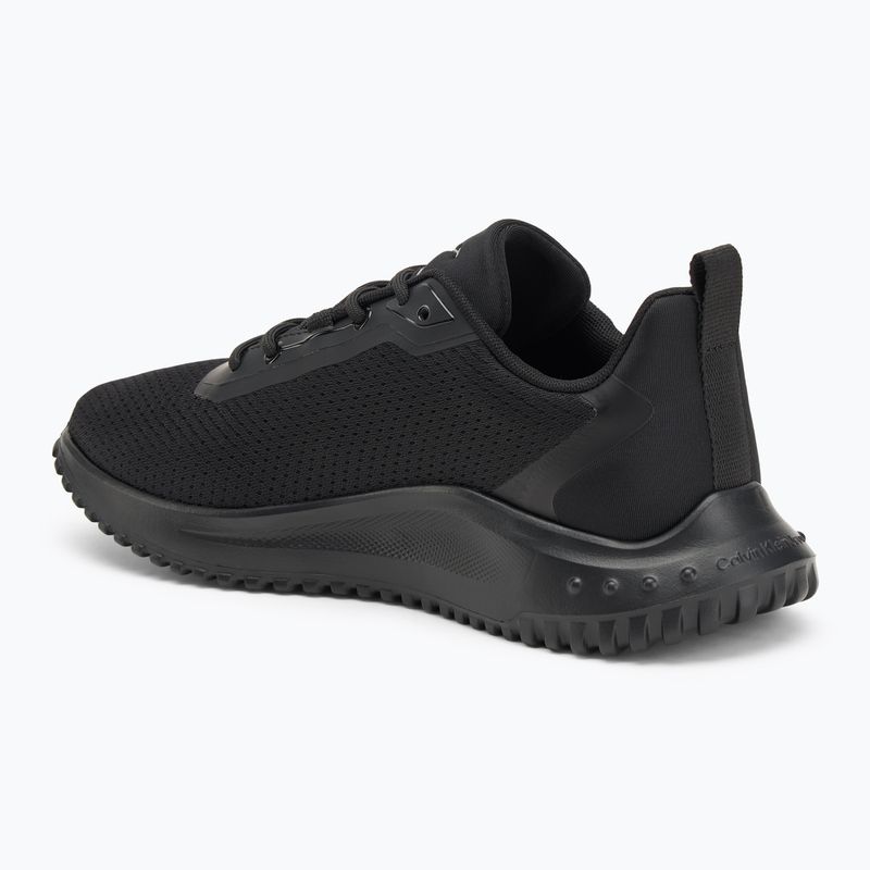 Calvin Klein men's shoes YM0YM01285 Hike Runner Mix Mesh Triple Black 3