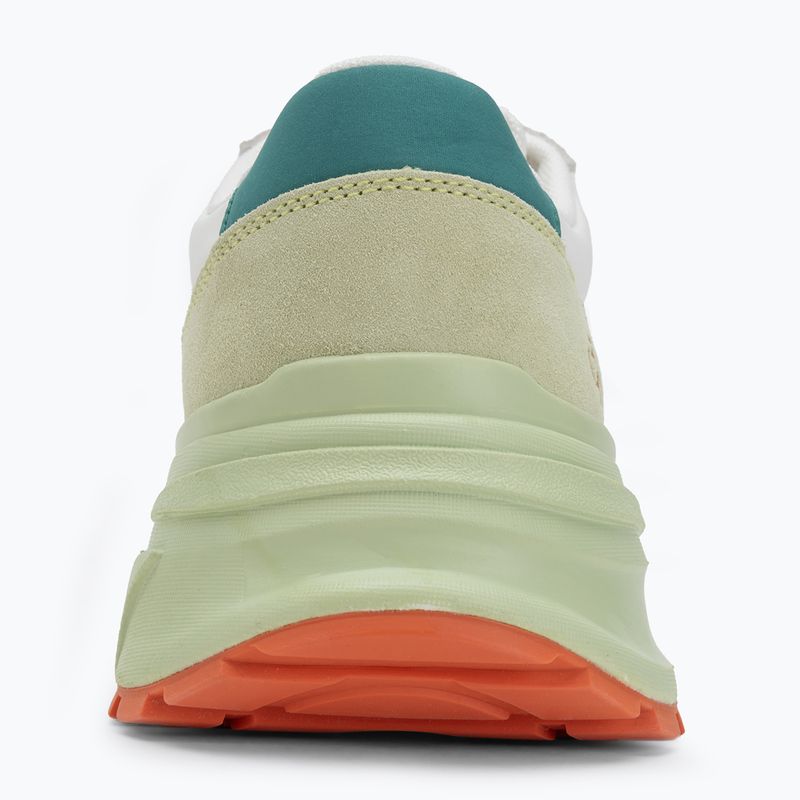 Calvin Klein men's shoes YM0YM01292 Hike Runner Casual Ny-Su Bright White/Wild Green/Tigerilily 6