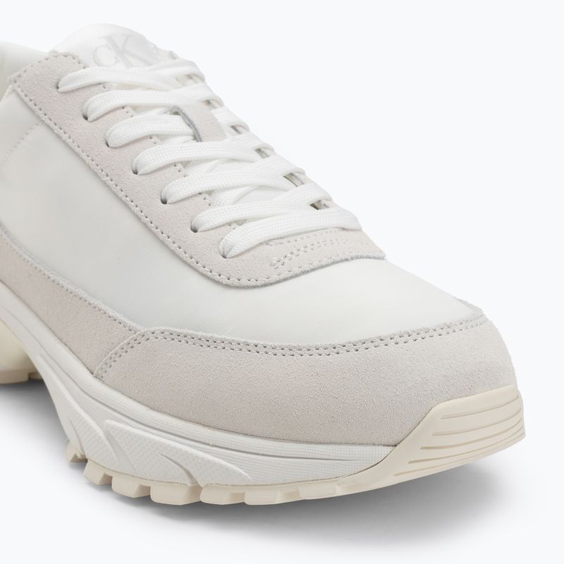 Calvin Klein men's shoes YM0YM01292 Hike Runner Casual Ny-Su Triple Bright White 7