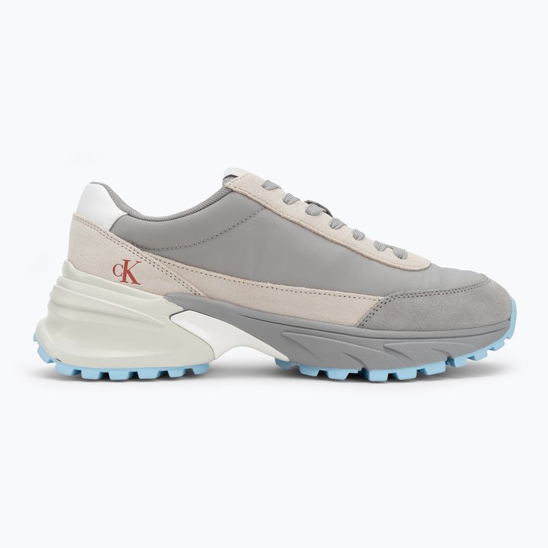 Calvin Klein men's shoes YM0YM01292 Hike Runner Casual Ny-Su Formal Grey/Eggshell/Paprika 2