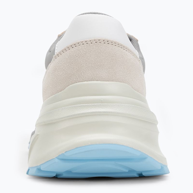 Calvin Klein men's shoes YM0YM01292 Hike Runner Casual Ny-Su Formal Grey/Eggshell/Paprika 6