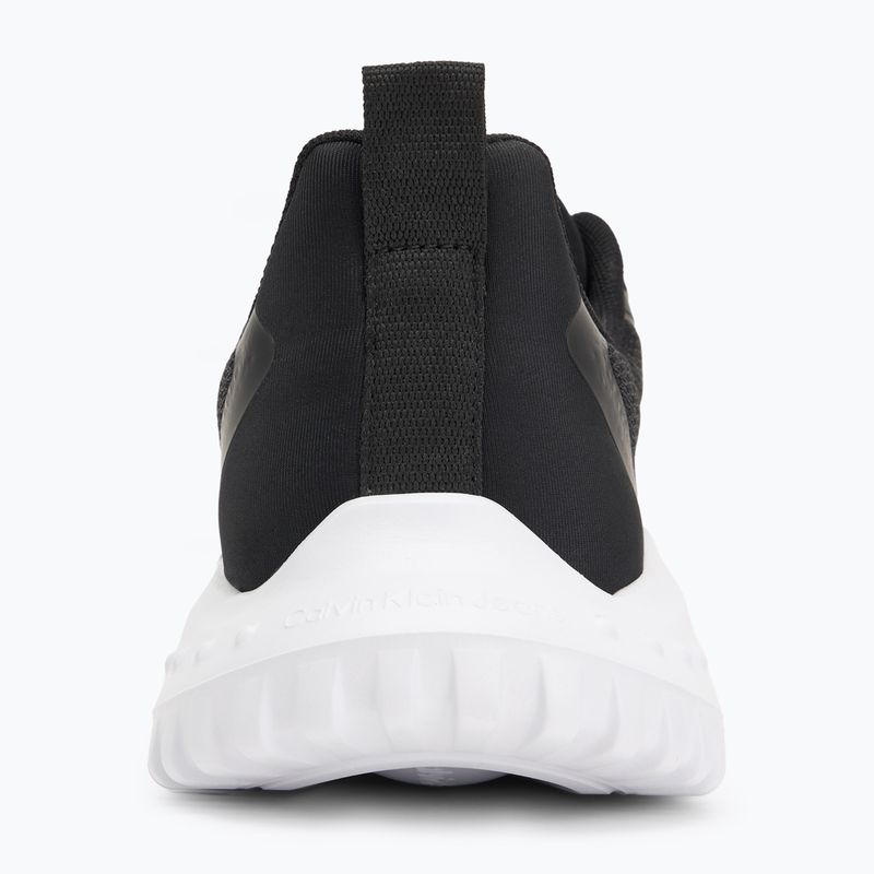 Calvin Klein men's shoes YM0YM01285 Hike Runner Mix Mesh Black/Bright White 6