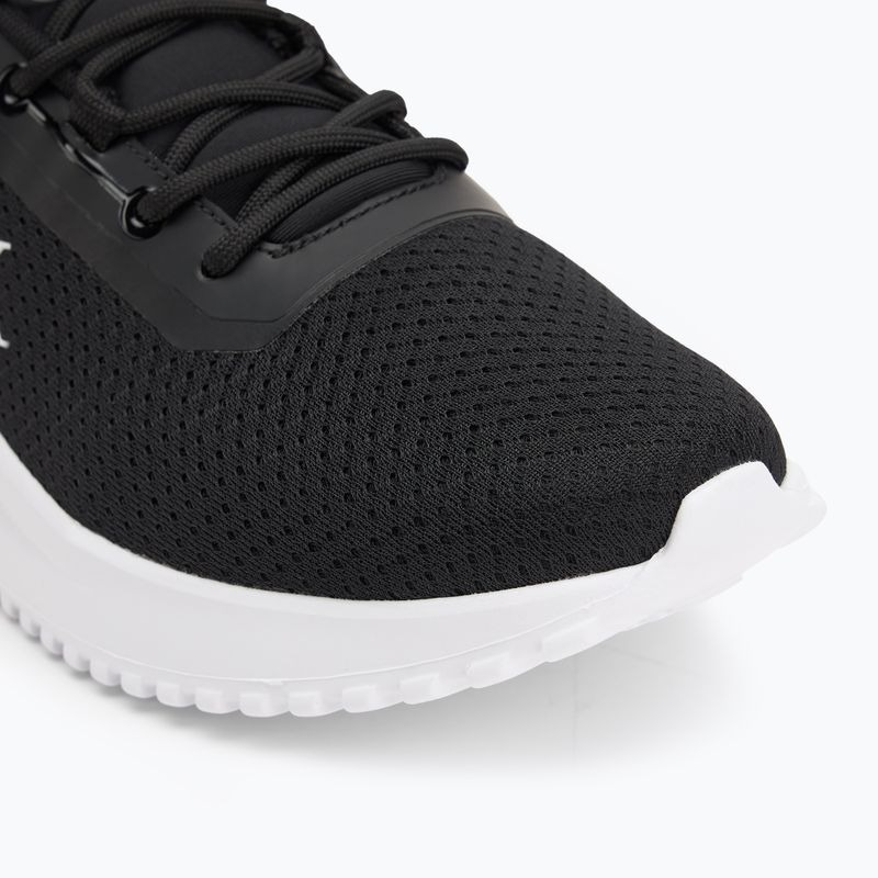 Calvin Klein men's shoes YM0YM01285 Hike Runner Mix Mesh Black/Bright White 7