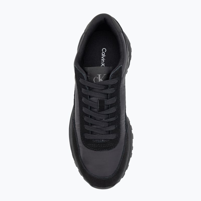 Calvin Klein men's shoes YM0YM01292 Hike Runner Casual Ny-Su Triple Black 5