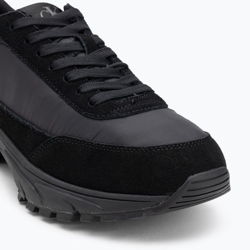 Calvin Klein men's shoes YM0YM01292 Hike Runner Casual Ny-Su Triple Black 7