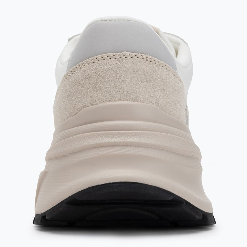 Women's Calvin Klein Hike Runner Mg Nylon Perl bright white/silver creamy shoes 6