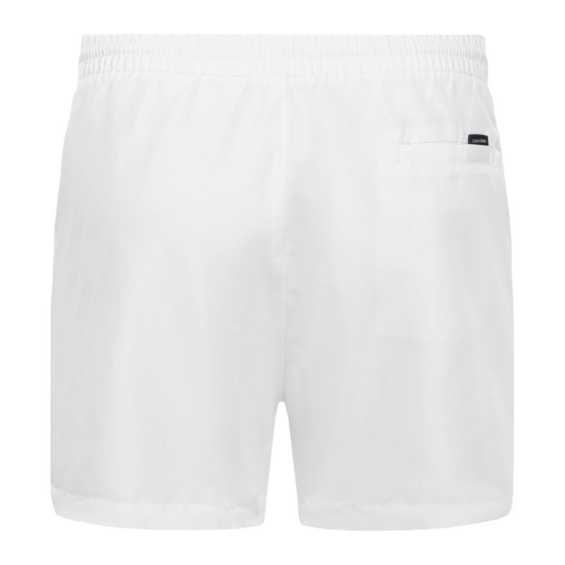 Men's Calvin Klein Medium Drawstring swim shorts white 2