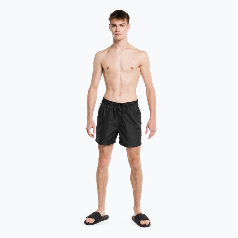 Men's Calvin Klein Medium Drawstring swim shorts black 4