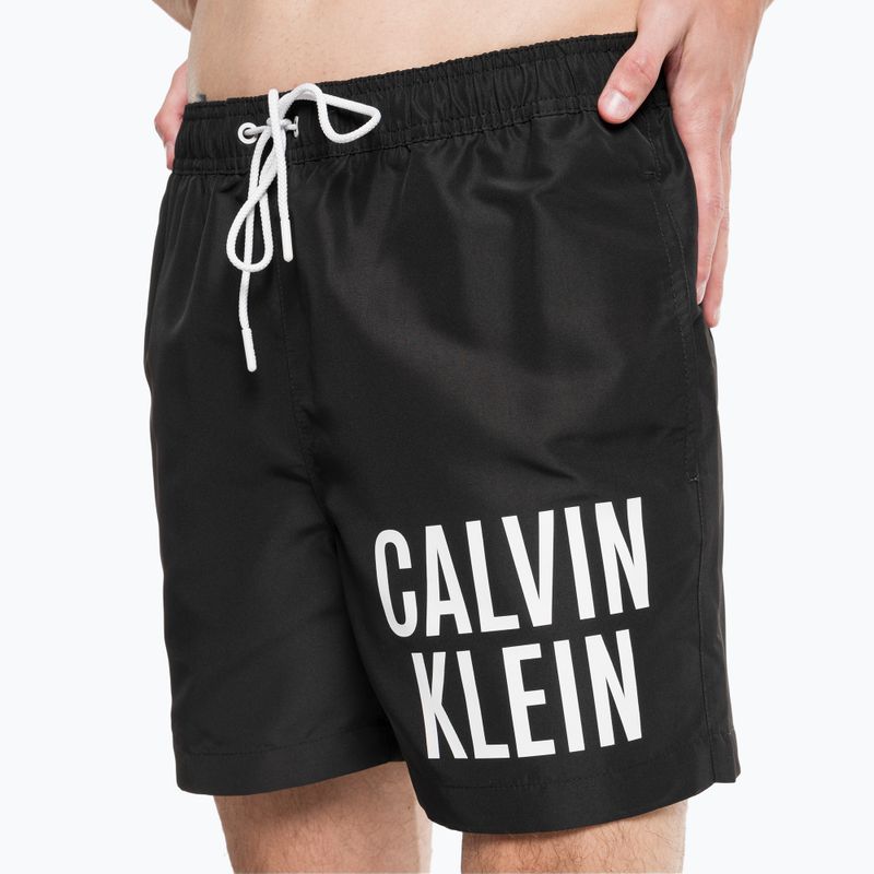 Men's Calvin Klein Medium Drawstring swim shorts black 7