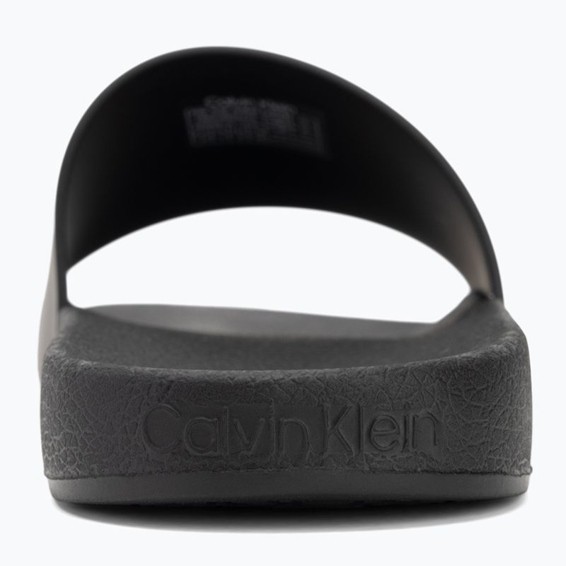 Calvin Klein men's flip-flops HM0HM00455 Pool Slide Rubber black 6