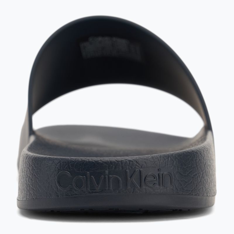 Calvin Klein men's flip-flops HM0HM00455 Pool Slide Rubber navy 6