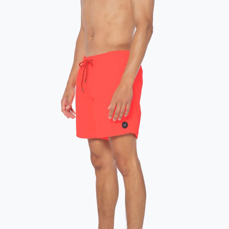 Men's Protest Faster swim shorts neon pink 6