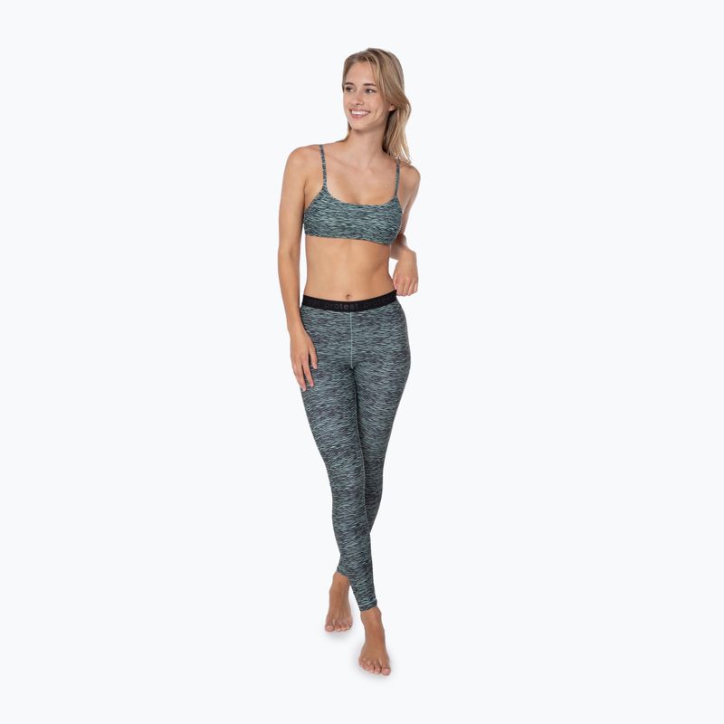 Women's Protest Prtbelmopan green/black surf leggings P4610721 2