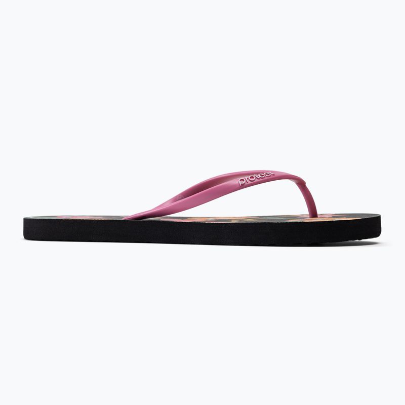 Women's Protest Prthalla black flip flops P5611300 2