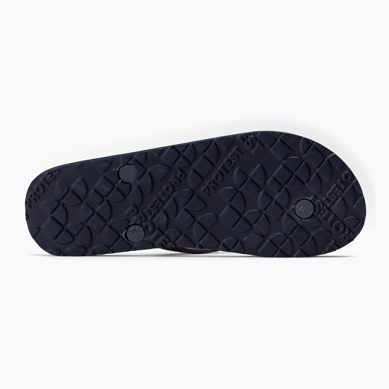 Men's Protest Prtcarey orange flip flops P5710121 4