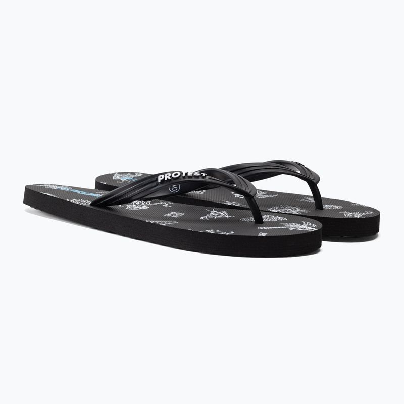 Men's Protest Prtvitaly black flip flops P5710321 5