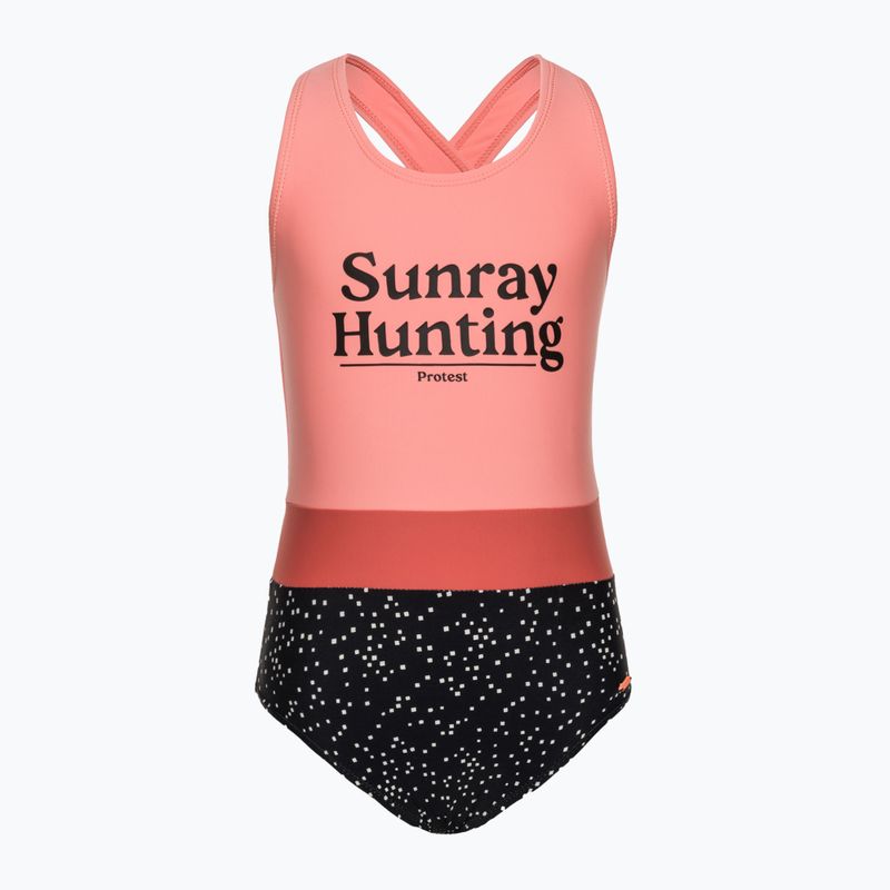 Children's one-piece swimsuit Protest Prtmerle orange P7911621