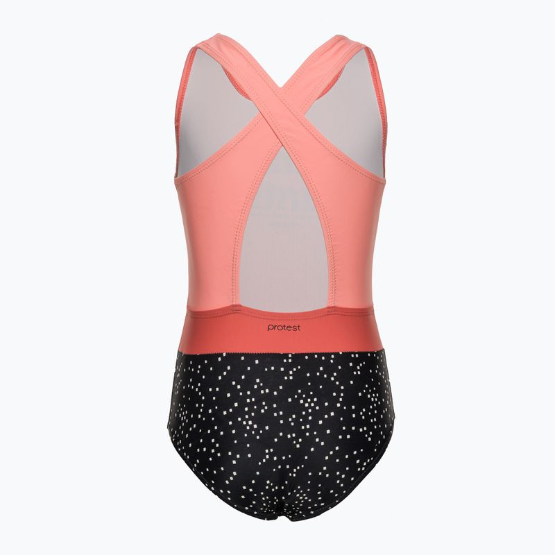 Children's one-piece swimsuit Protest Prtmerle orange P7911621 2
