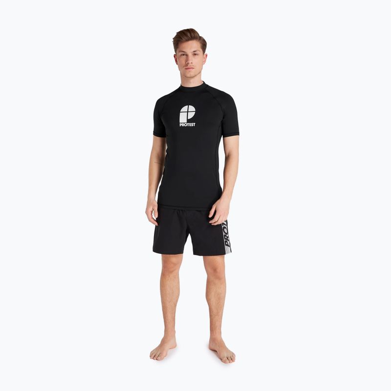 Men's Protest Prtcater rashguard black P7797200 2