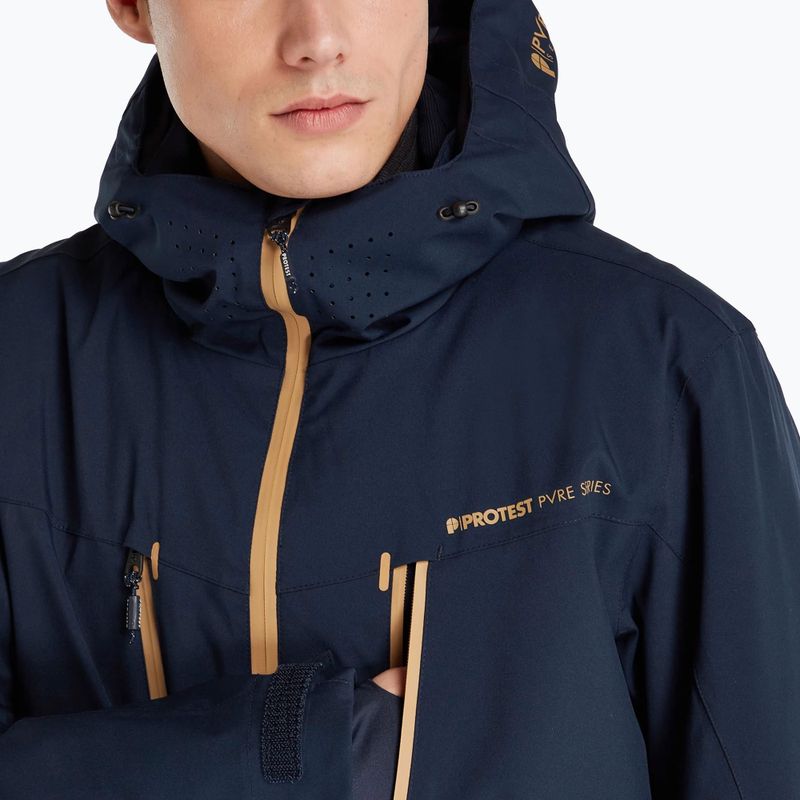Men's Protest Prttimo ski jacket navy blue 6710522 4