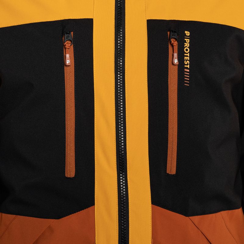 Men's Protest Prtgooz ski jacket yellow 6710722 7