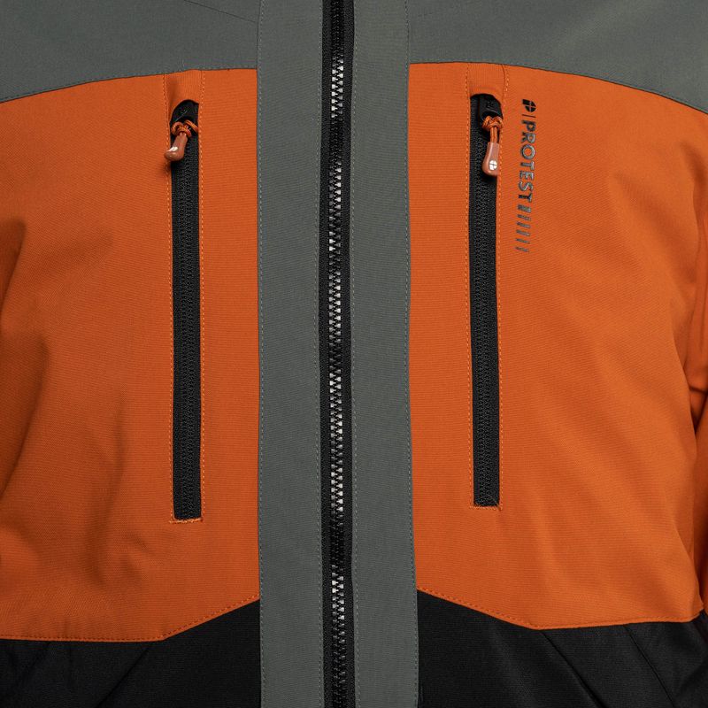 Men's Protest Prtgooz ski jacket green 6710722 7