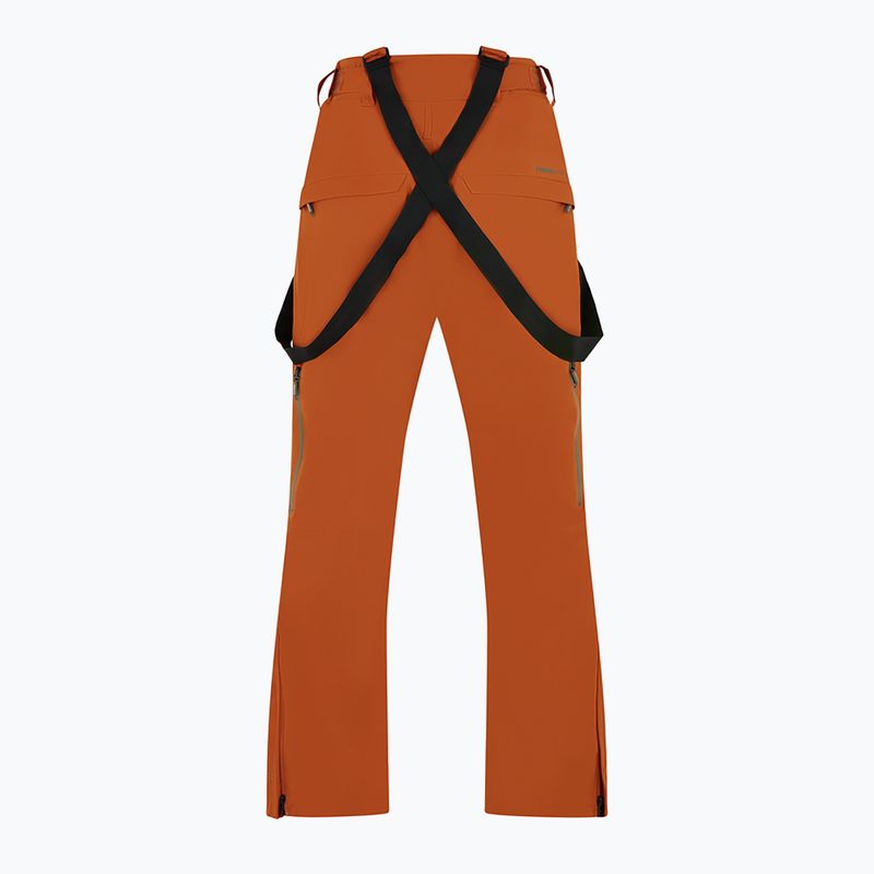 Men's Protest Miikka umberorange ski trousers 7