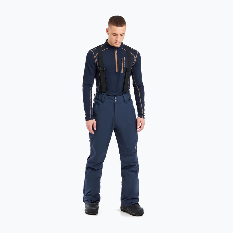 Men's Protest Miikka blue nights ski trousers 2