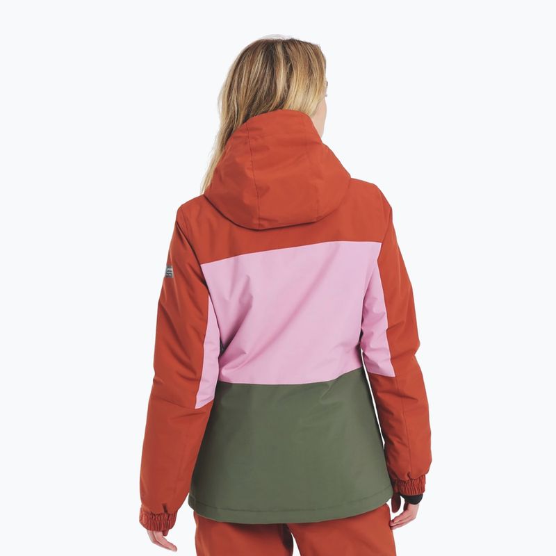 Women's Protest Prtmugo uluru rust ski jacket 4