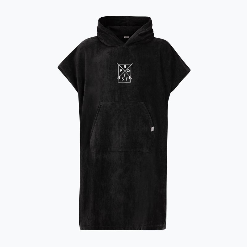 Protest men's poncho Prtpurdey true black