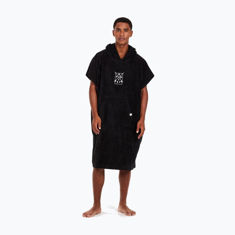 Protest men's poncho Prtpurdey true black 4