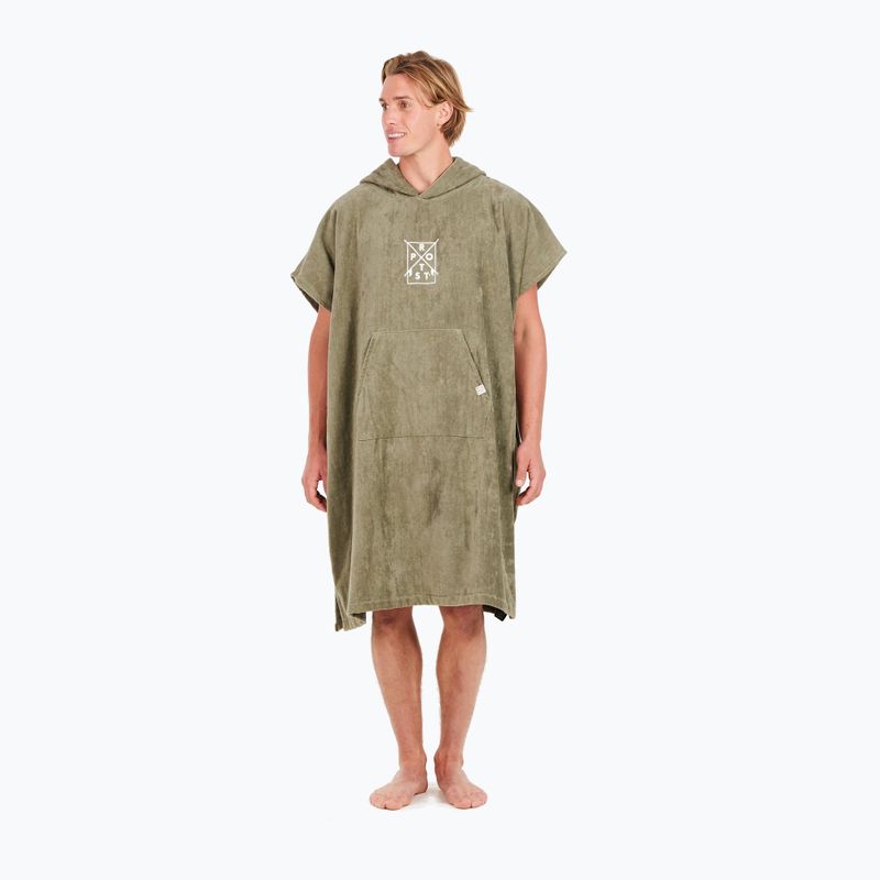 Protest men's poncho Prtpurdey artichoke green 4