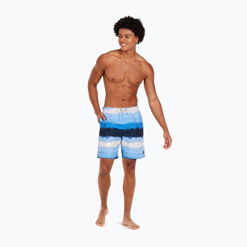 Men's Protest Prthamsey gladio blue swim shorts 4