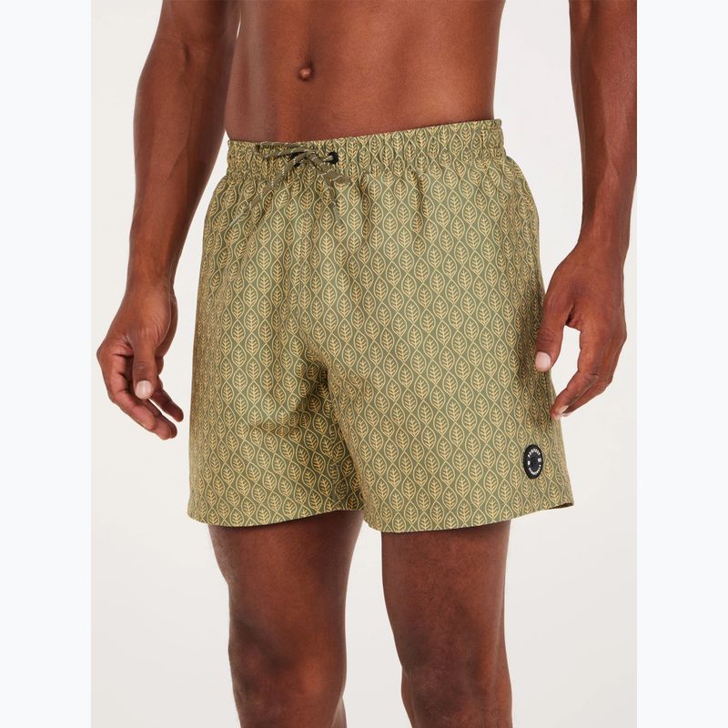 Men's Protest Prtezrin swim shorts artichoke green 3