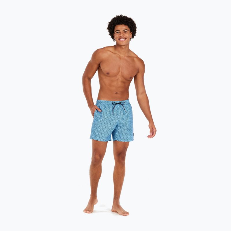 Men's Protest Prtezrin dusk blue swim shorts 4