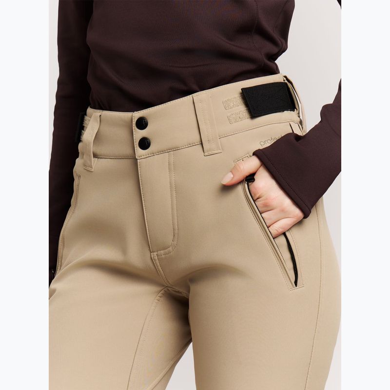 Women's snowboard trousers Protest PRTRelole bamboobeige 5