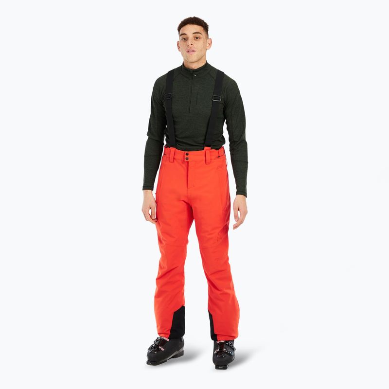 Men's Protest Prtrowens snowboard trousers burnt orange 2